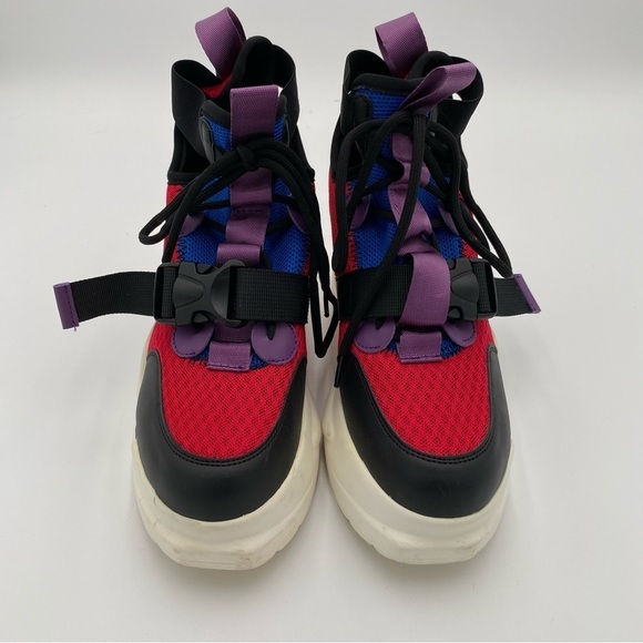 Anthony Wang Mulberry-02 Colorful Y2K Chunky Platform Fashion Sneakers Size 8.5 - Picture 5 of 10